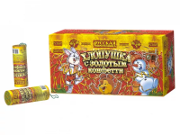 Хлопушка с золотым конфетти Хлопушки купить в Вилюйске | vilyujsk.salutsklad.ru