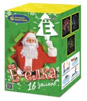 Ё-Ёлка Батарея салютов купить в Вилюйске | vilyujsk.salutsklad.ru