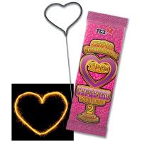 Сердечко Бенгальские огни фигурные купить в Вилюйске | vilyujsk.salutsklad.ru