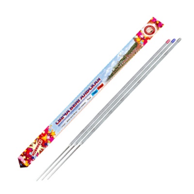 Триколор 650 мм. Бенгальские огни цветные купить в Вилюйске | vilyujsk.salutsklad.ru