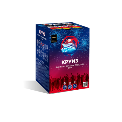 Круиз Фонтан фейерверк купить в Вилюйске | vilyujsk.salutsklad.ru