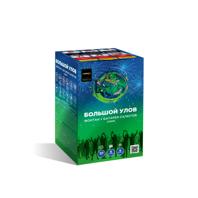 Большой улов Фонтан фейерверк купить в Вилюйске | vilyujsk.salutsklad.ru