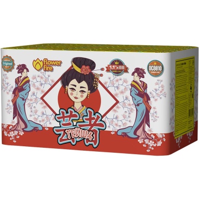 Гейша Батарея салютов купить в Вилюйске | vilyujsk.salutsklad.ru