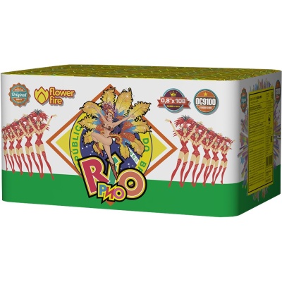 Рио S Батарея салютов купить в Вилюйске | vilyujsk.salutsklad.ru