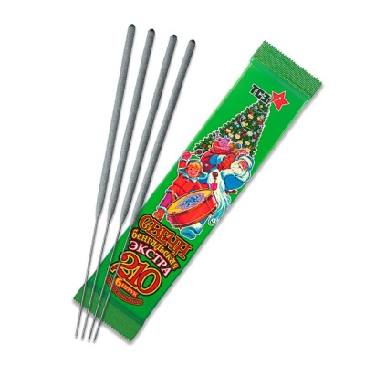 210 мм. Экстра Бенгальские огни купить в Вилюйске | vilyujsk.salutsklad.ru